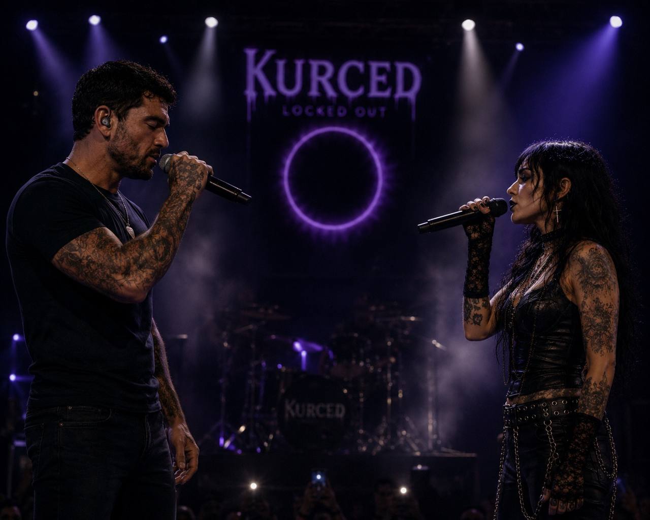 Kurced Locked Out live performance